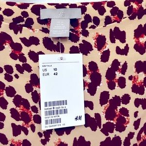H&M Leopard print dress